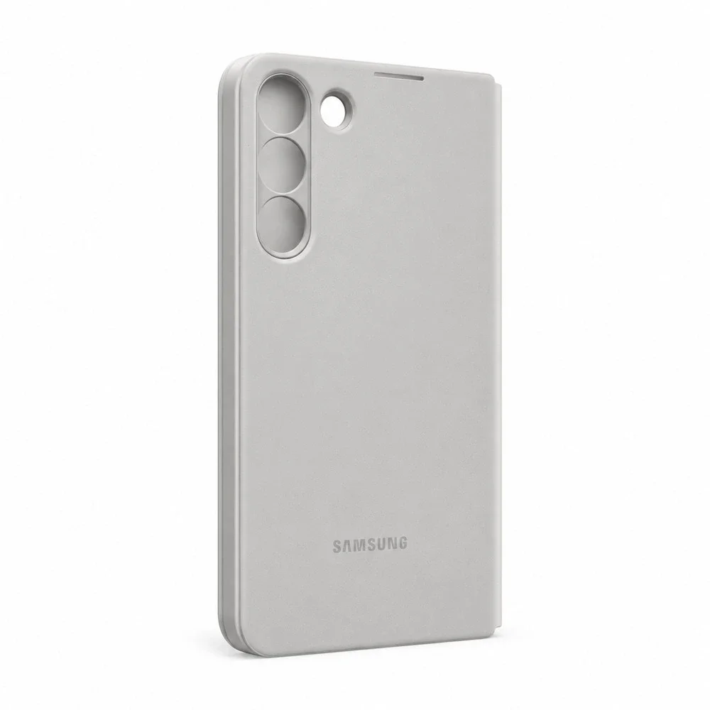 Samsung Galaxy S21+ 5G S-View Flip Cover Case Gray Official EF-ZG996